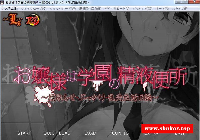 【超拔作/汉化】大小姐是学园的RBQ！NTR银乱生活日志！云汉化版+CG【新汉化/3G】-小树基地