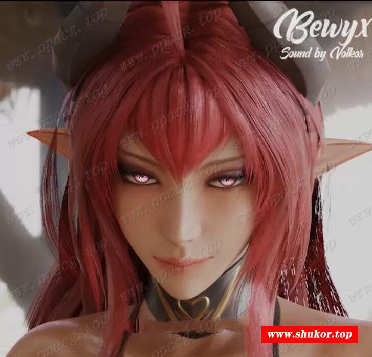 【3D同人/全动态CV】红发魅魔大姐头降临！★极致诱货整合版【新作/1.5G】-小树基地