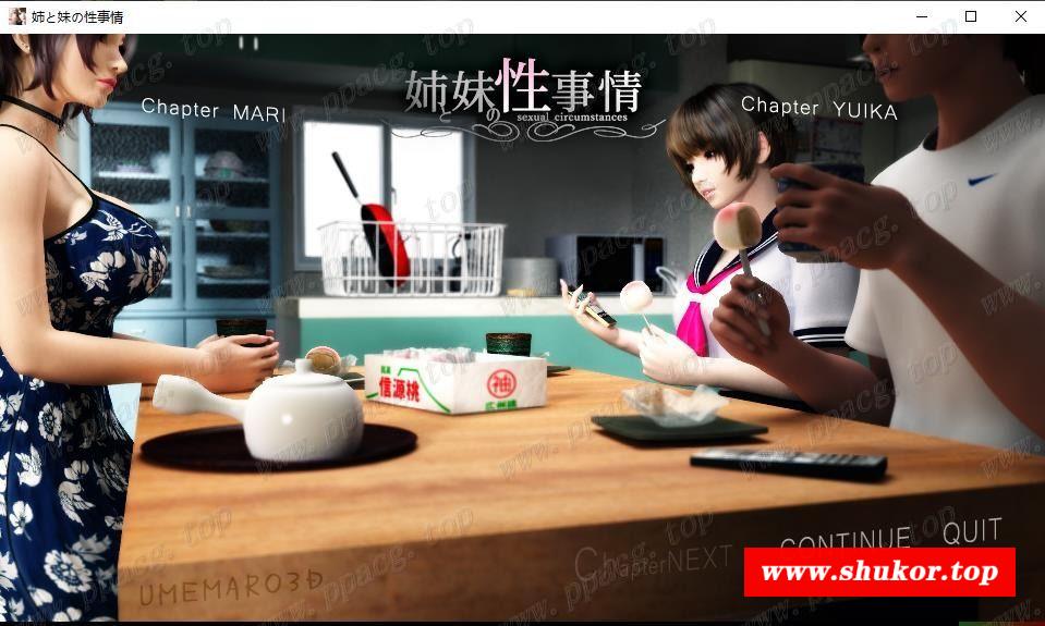 【3D同人/汉化/步冰】梅麻吕：姐姐和妹妹的姓事！游戏+动画AI解码版【11月新步冰/6G】-小树基地