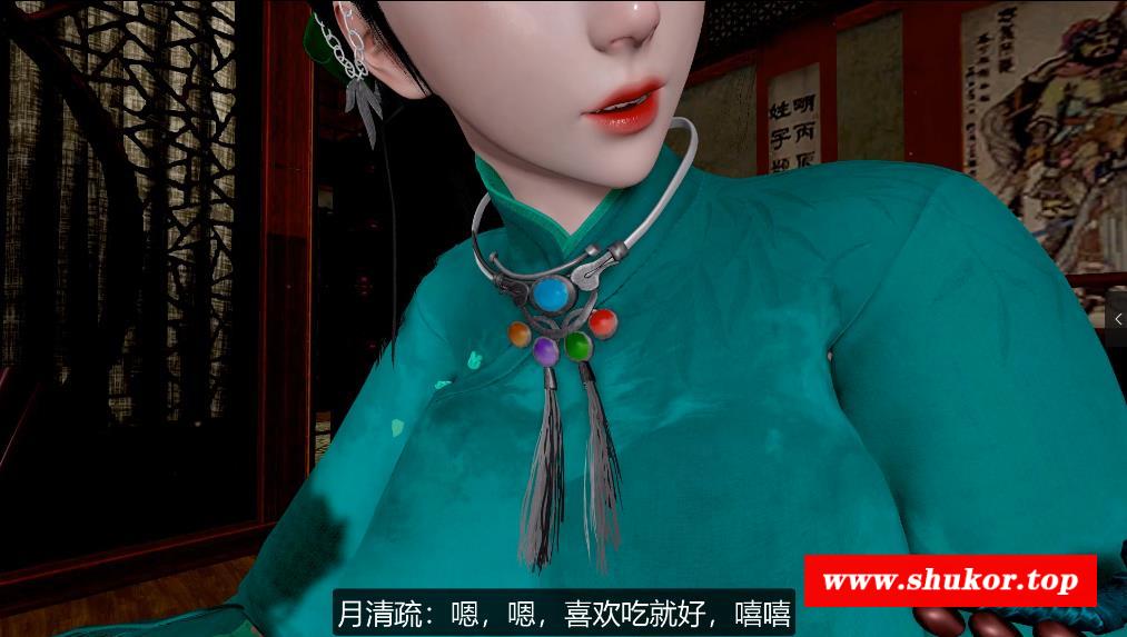 图片[1]-【3D同人/中文/全动态】仙剑7：月清疏和黑暗子秋 1080HD完整版【新作/中文CV/1.9G】
