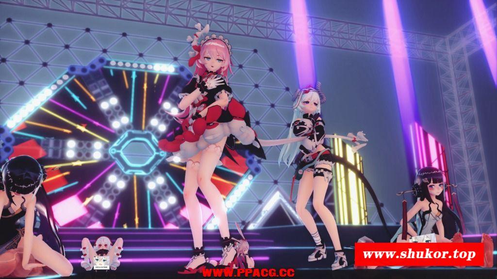 [MMD]最多18人同台竞技，崩三大舞台-小树基地