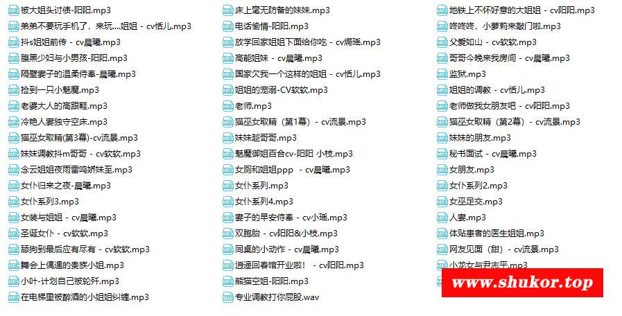 【极致AR/神仙音声】[逍遥工作室] 超社保音声合集【56部全集】【新整合/1.5G】-小树基地