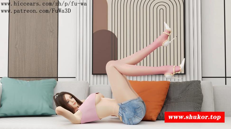 【3D极品/全动态】[伏娲] 渐变丝-酷洛 1080HD步冰完整版★精美丝足【新作/全CV/900M】-小树基地