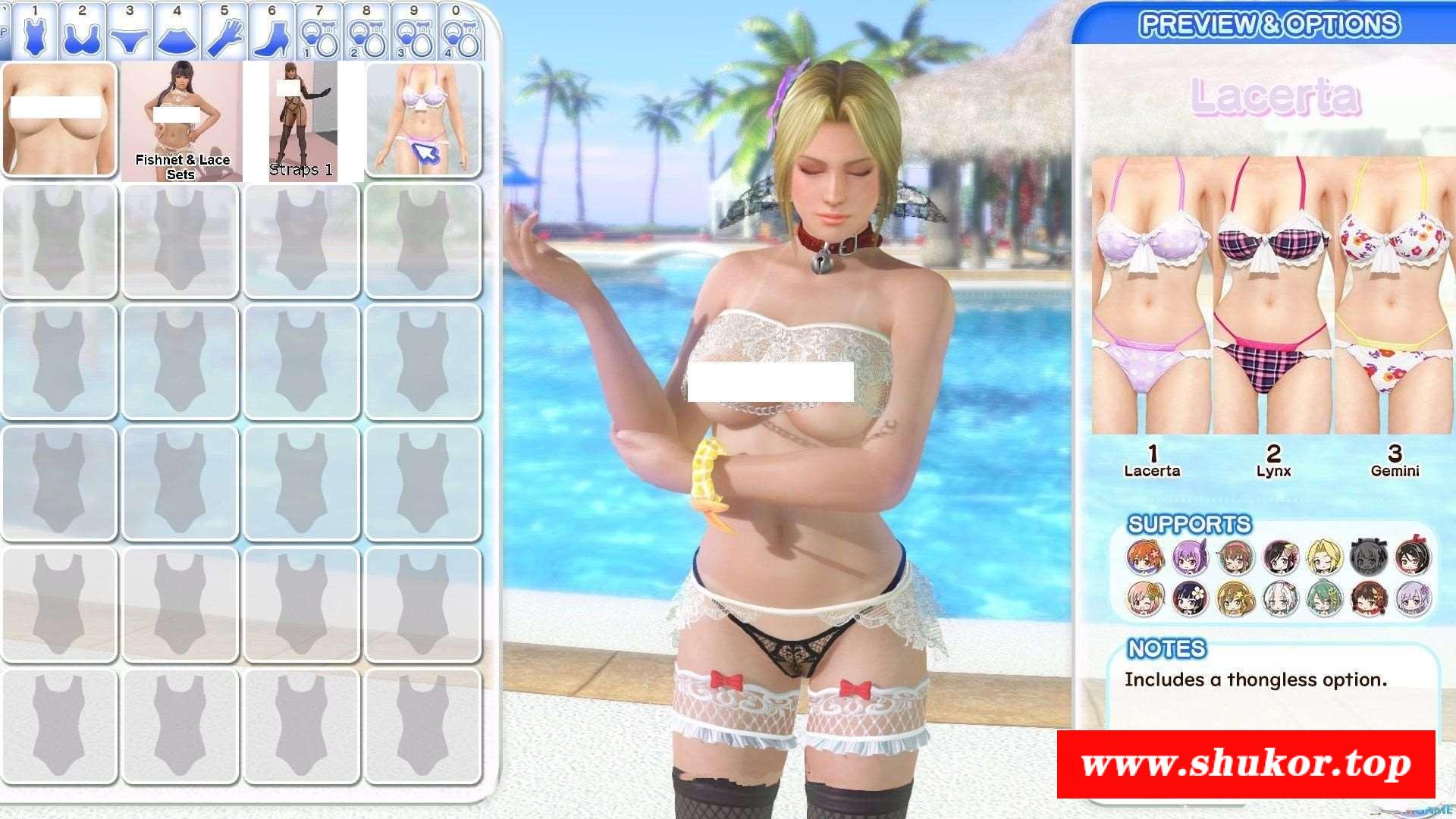 【大型3D/中文】斯或生：沙滩排球！维纳斯假期 全新HMOD魔改版【步冰/29G】-小树基地