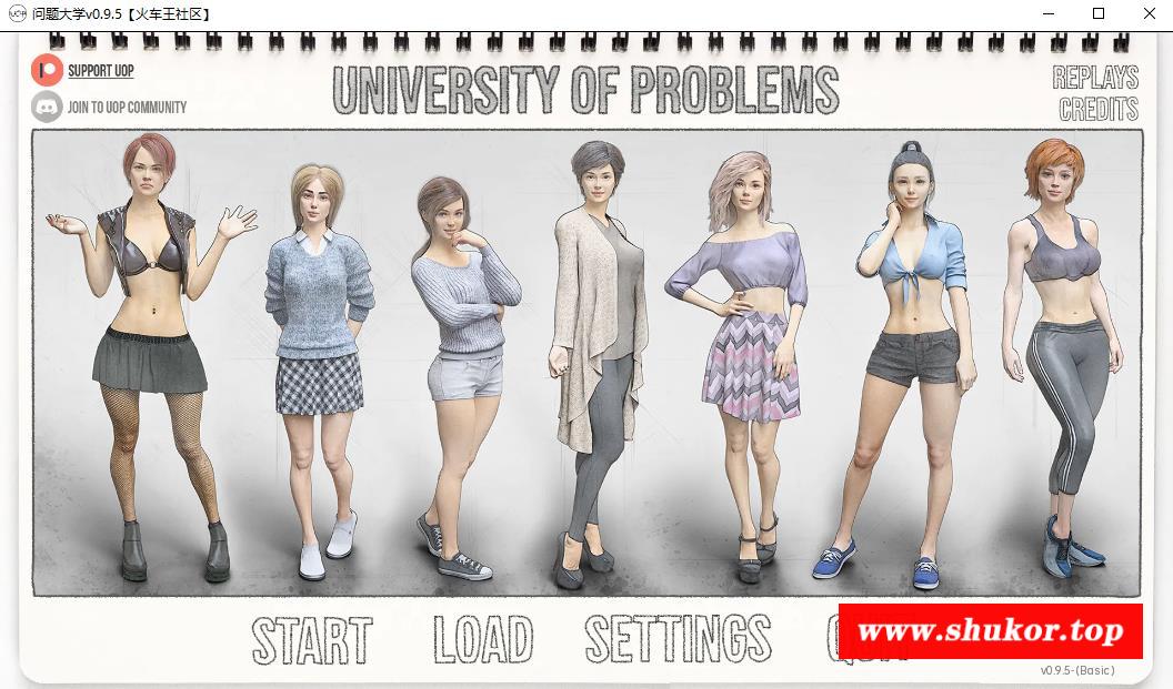 【欧美SLG/汉化/动态】问题大学 v0.9.5 云汉化版【PC+安卓/2.9G】-小树基地