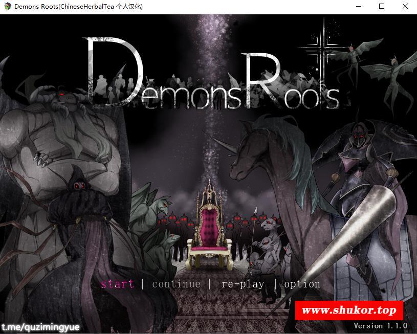 【爆款神级RPG/汉化】魔之根源：DemonsRoots Ver1.10 精翻汉化版+特典【新汉化/2.2G】-小树基地