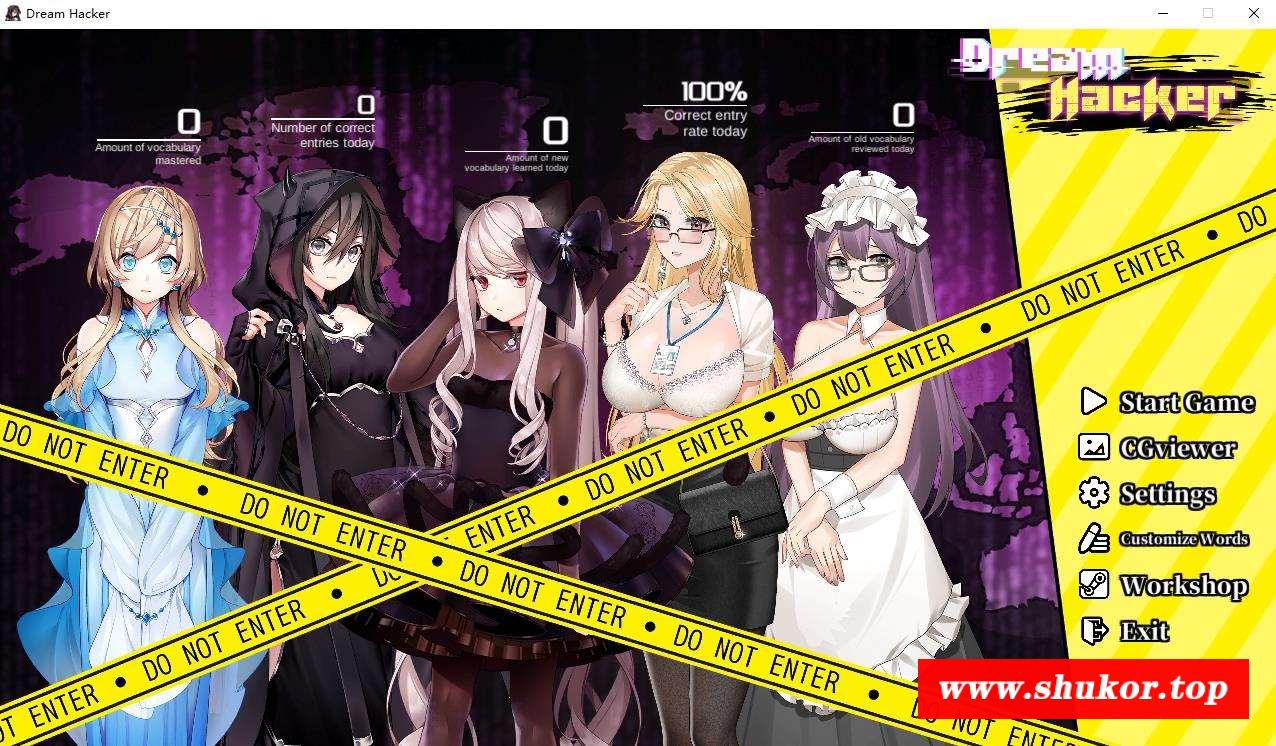 【互动SLG/中文/全动态】梦境骇客 STEAM官方中文步冰修复版【新作/全CV/1.52G】-小树基地