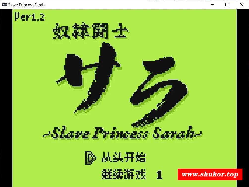 【ARPG/中文/超复古像素风】努隶斗士莎拉 V1.2 官方中文步冰版【200M/全CV/新汉化】-小树基地