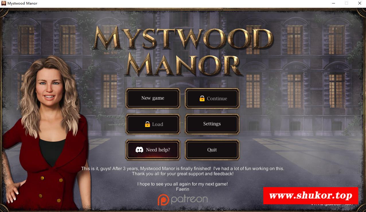 【欧美经营SLG/中文】幽灵庄园（斯特伍德庄园） Mystwood Manor v1.1.0 官方中文完结版+存档【更新/1.8G】-小树基地