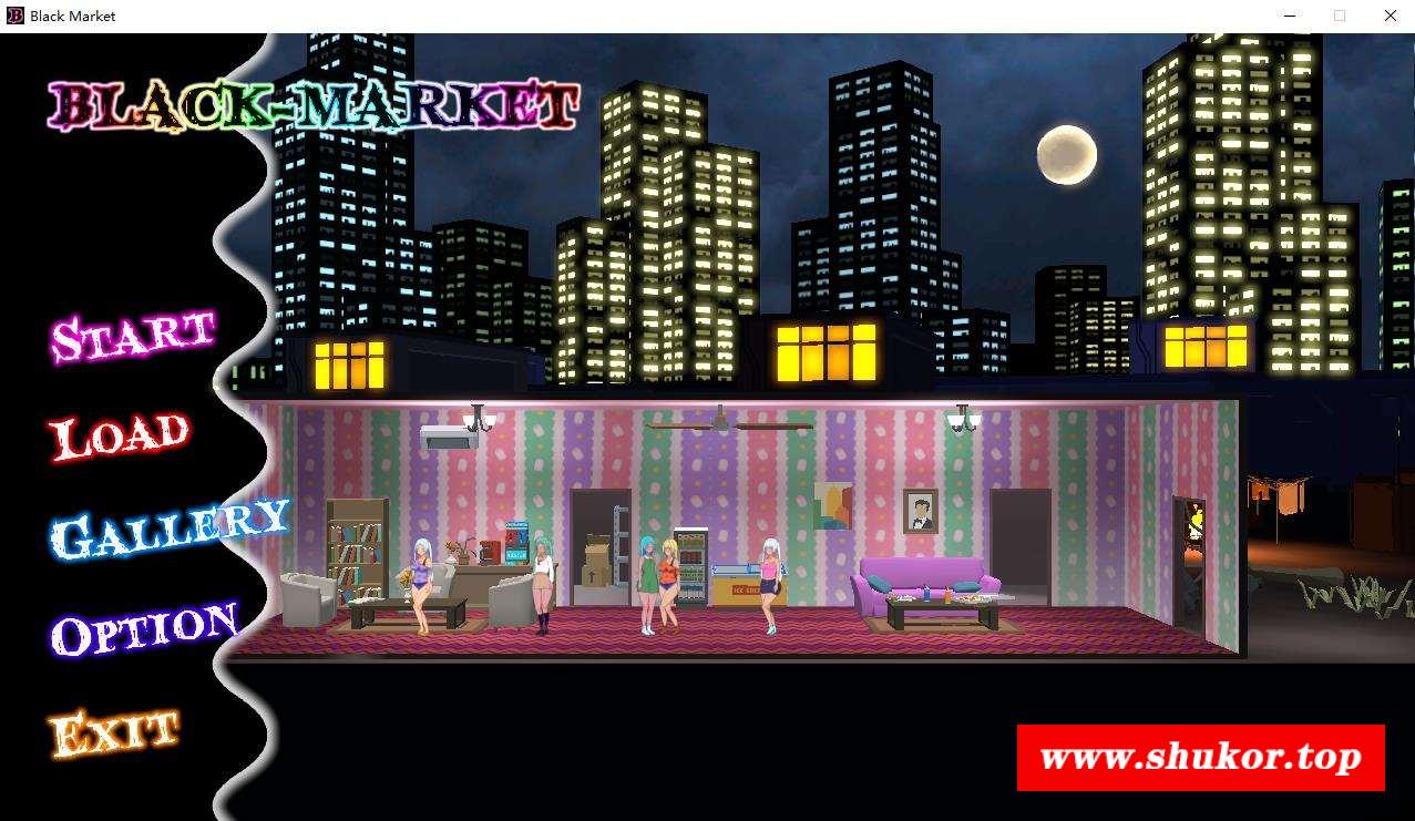 【经营SLG/中文/全动态】暗黑昌馆：BlackMarket V1.210 官方中文步冰版【1.2G】-小树基地
