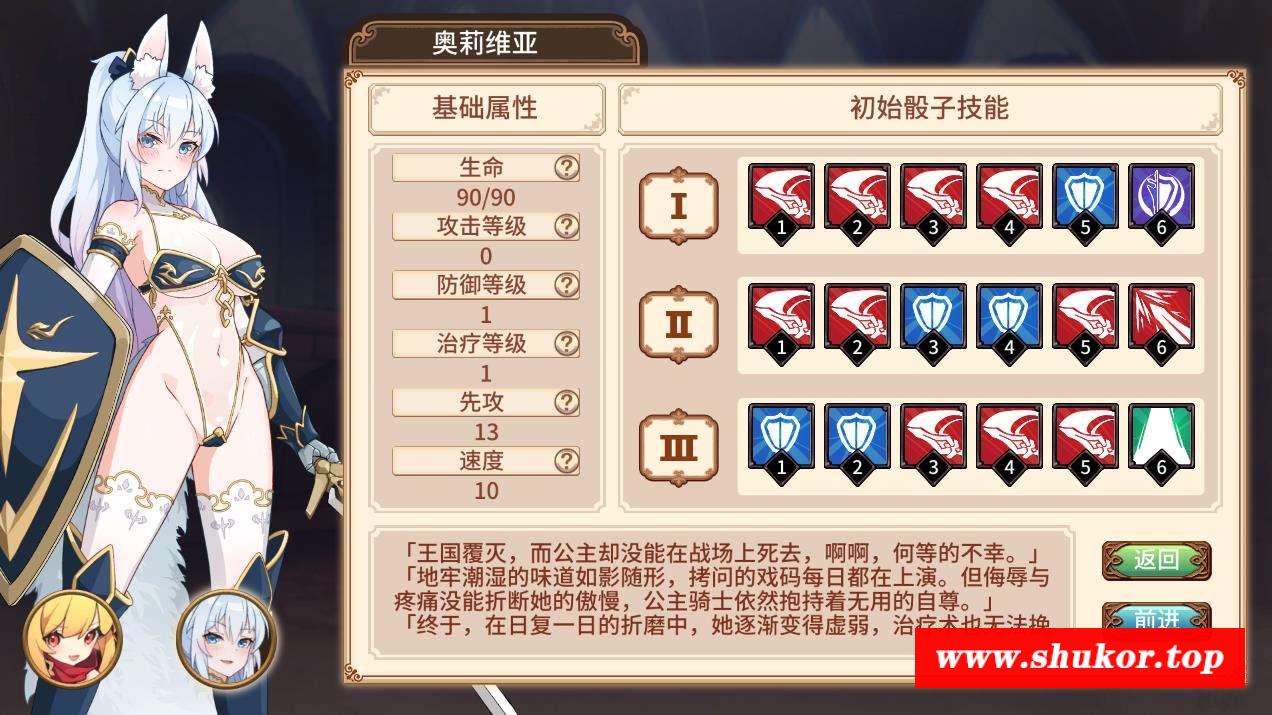 图片[2]-【肉鸽+卡牌SLG/中文/全动态】竞技场物语~盗贼与姬骑士編 官方中文版【新作/CV/500M】
