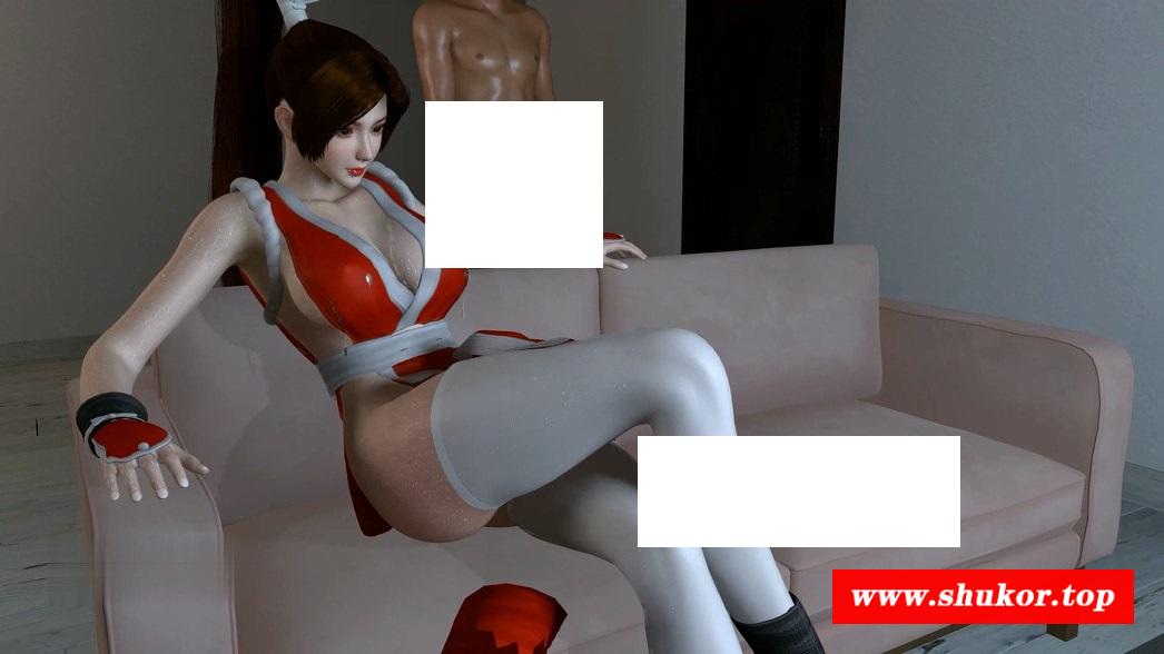 【3D同人/全动态】[VAM] 不知火舞客厅休息遭遇偷袭 2K步冰完整版【新作/全CV/1.2G】-小树基地