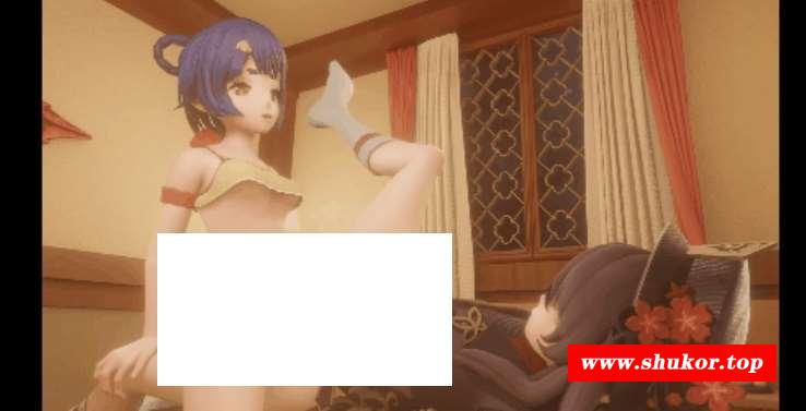 【3D/Pinksama/剧情/扶她】胡桃 香菱-圆神：璃月之夜 失败的恶作剧【428m/1080p百度】-小树基地