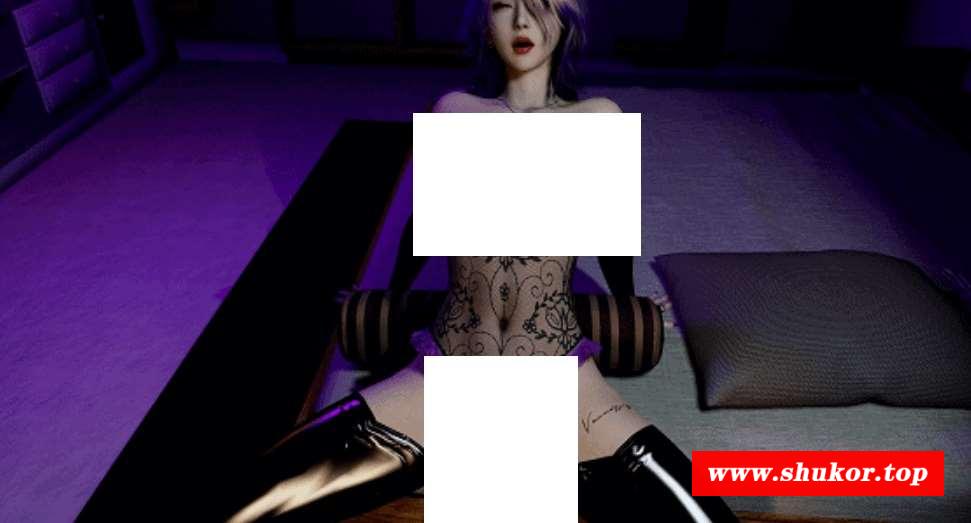 [3D/动态/VAM] 风鹰：紫鸡 紫发御姐气息妩媚动人 黑斯情趣摄人心魄 [2.3G/BD]-小树基地