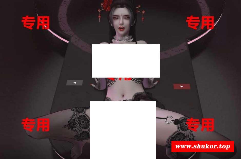 图片[2]-[3D同人/全动态/VAM]TANKLOVE 嗜学印：绝美黑斯美脚女祭司2 [1.8G]