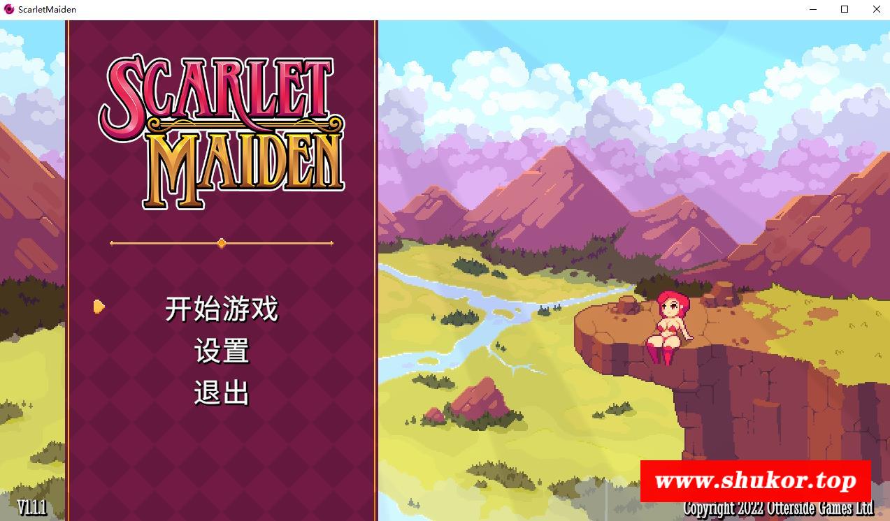 【肉鸽ACT/中文/像素全动态】猩红少女 Ver1.11 STEAM官方中文步冰版【新作/CV/500M】-小树基地