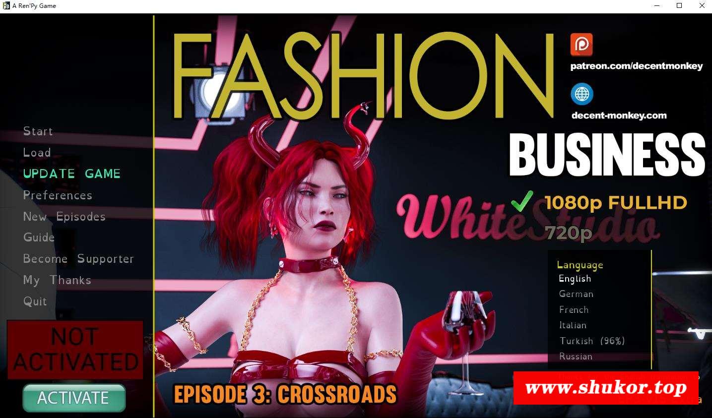 【3D欧美SLG汉化动态】时尚女王-莫妮卡 Fashion Business EP3.V15-Extra 汉化版【15.5G】-小树基地