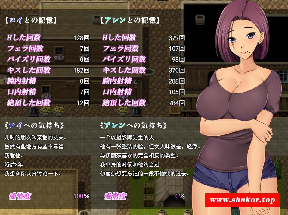 图片[4]-【绿帽RPG/汉化】NTR：偷妻旅馆 Ver1.0云汉化版+全CG存档【新作/800M】